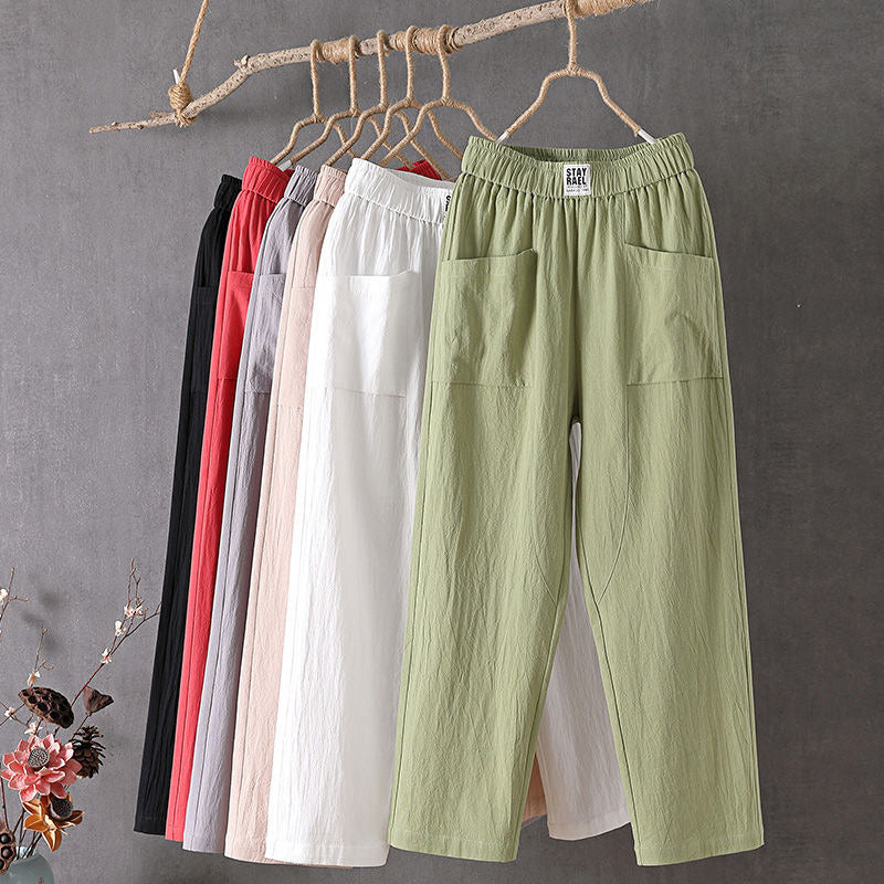 Linen Pants & Skirts