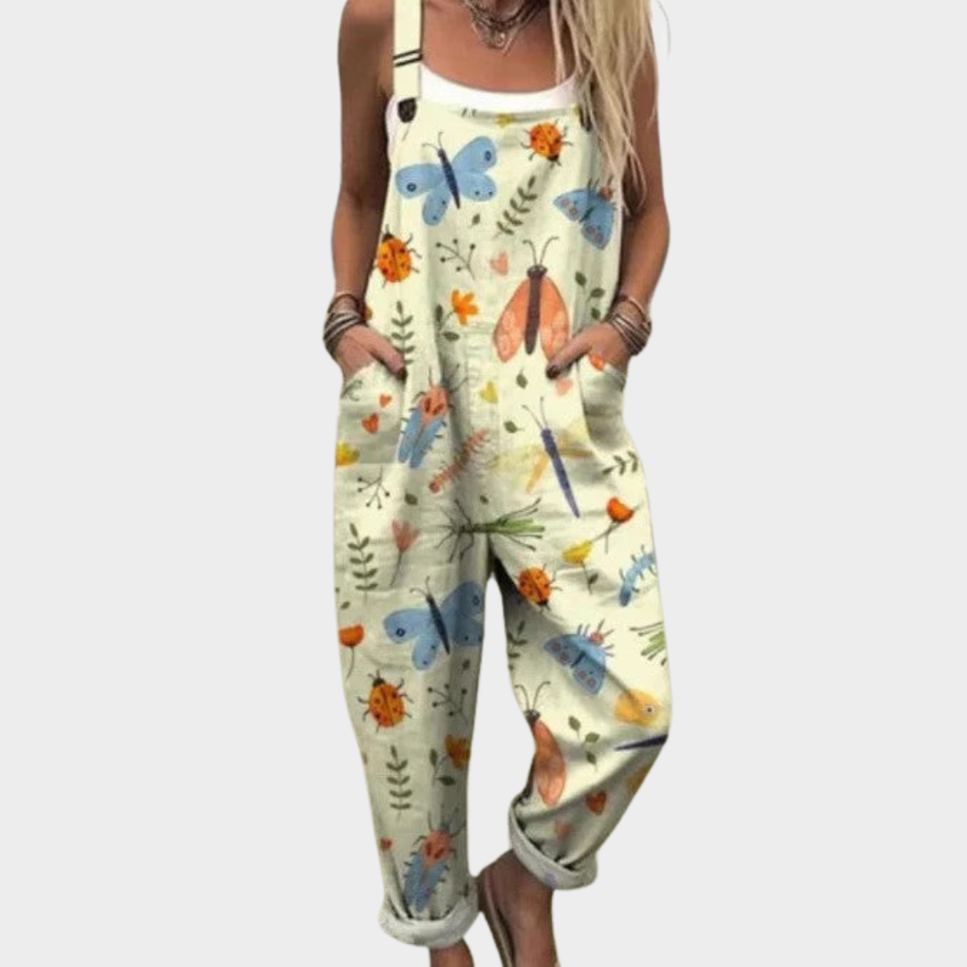 Helena | Relaxed Printed Jumpsuit