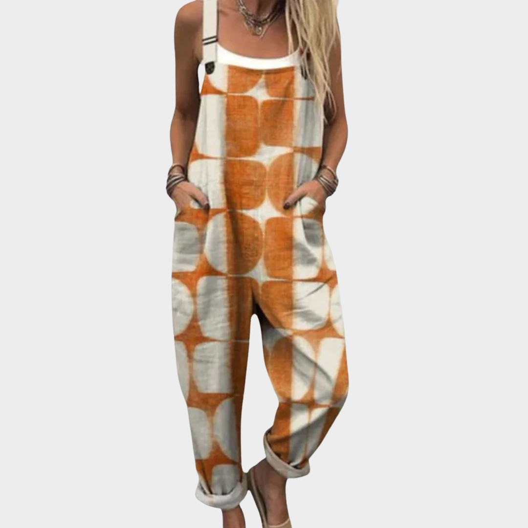 Marie | Relaxed Printed Jumpsuit