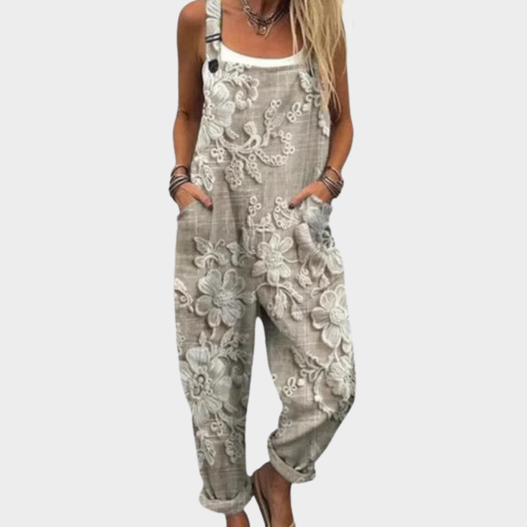 Victoria | Relaxed Printed Jumpsuit