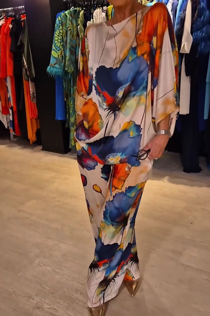 Emmarie - Elegant Printed Ensemble