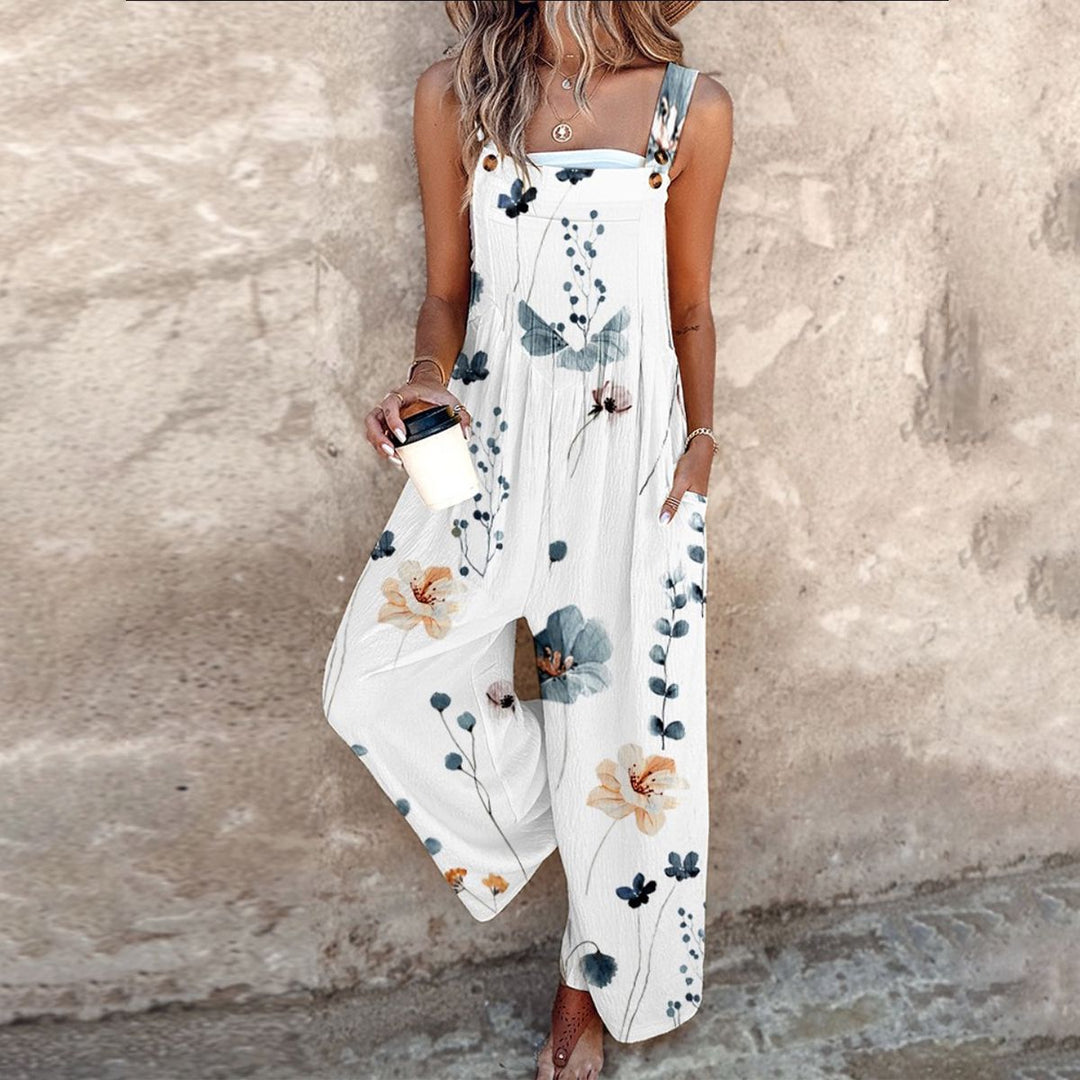 Pearl | Relaxed Printed Jumpsuit