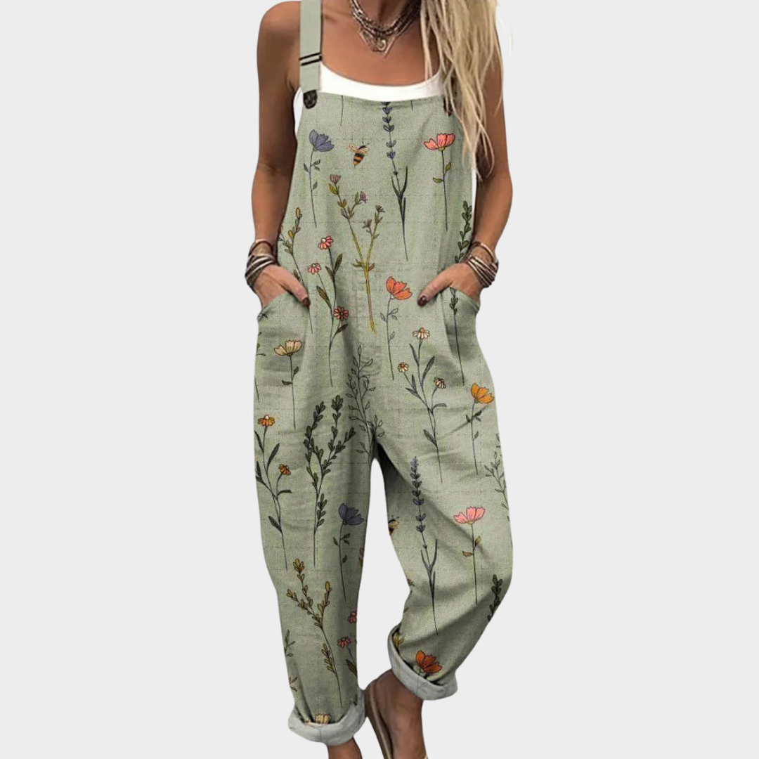 Eleonore | Relaxed Printed Jumpsuit