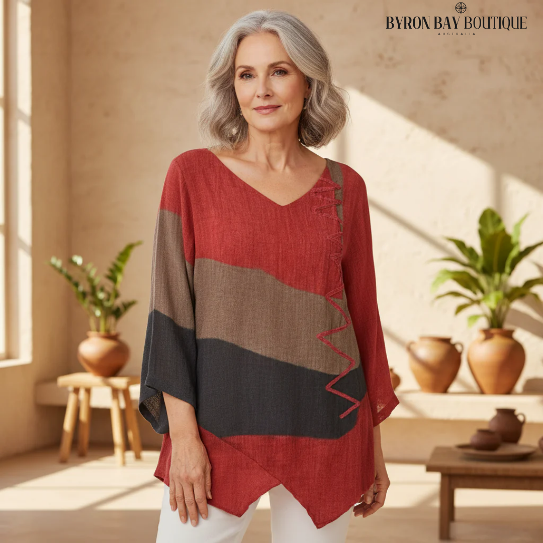 Nixie - Tummy-Enhancing Blouse