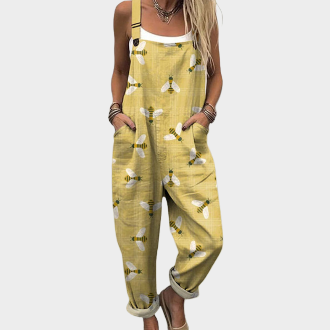 Maud | Relaxed Printed Jumpsuit
