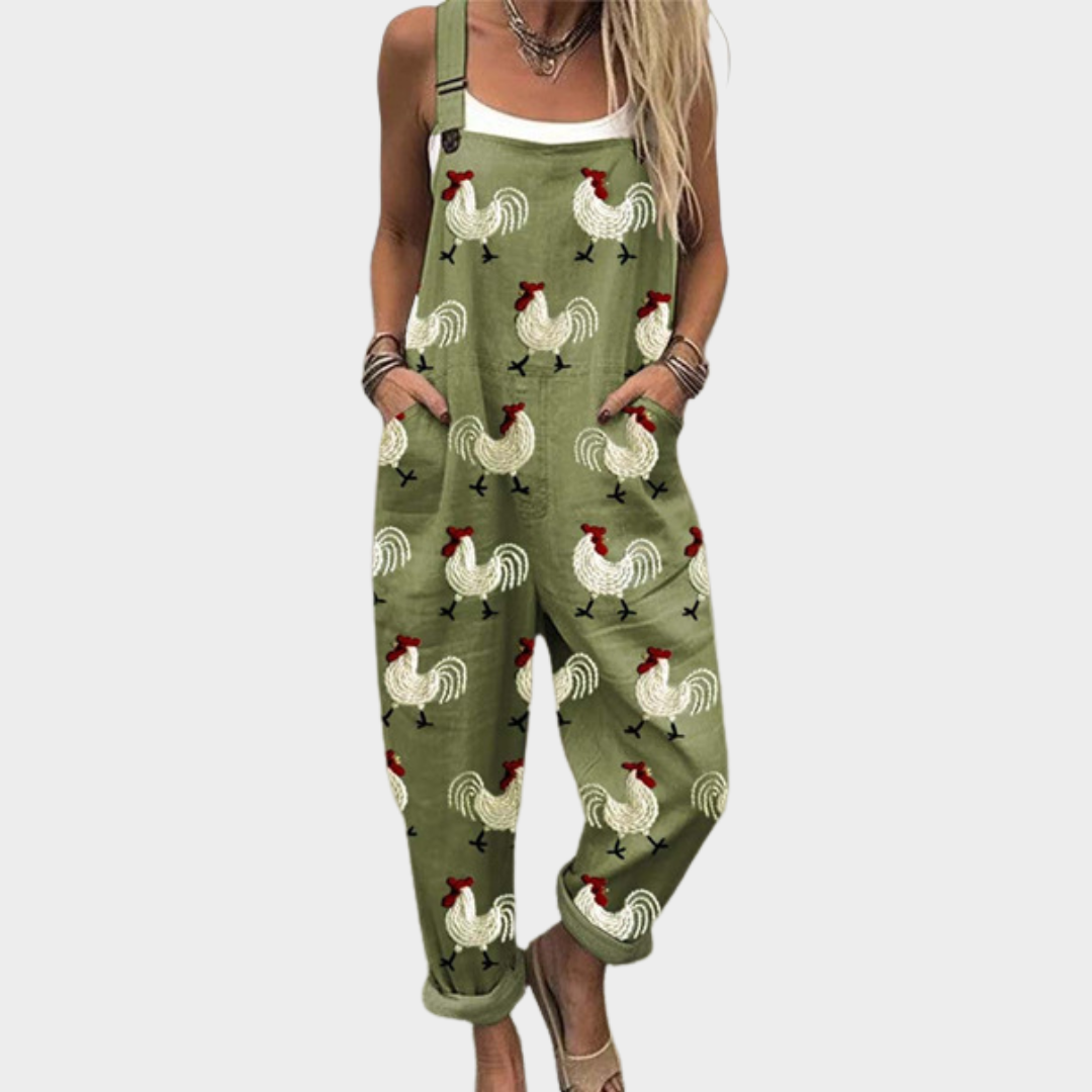 Florence | Relaxed Printed Jumpsuit