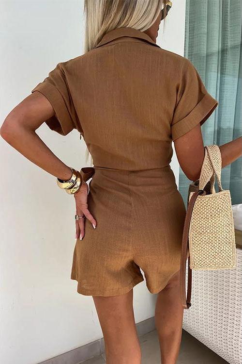 Talie - Elegant Wrap Jumpsuit