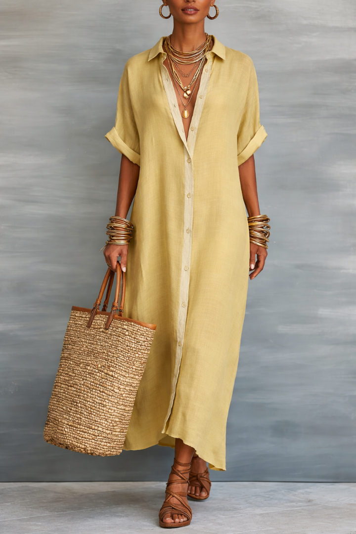 Manelle™ | Minimalist Maxi Dress