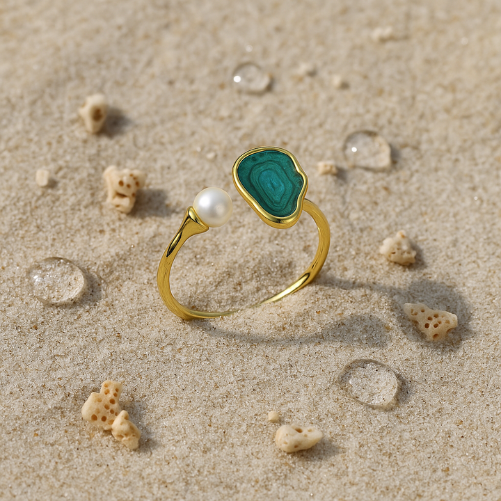Seaside Sophistication Pearl Ring