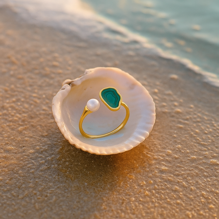Seaside Sophistication Pearl Ring