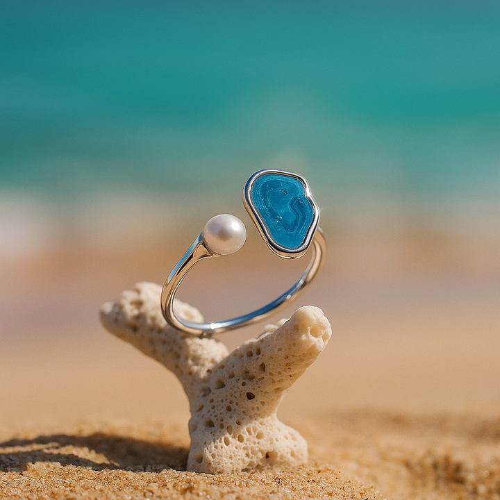 Seaside Sophistication Pearl Ring