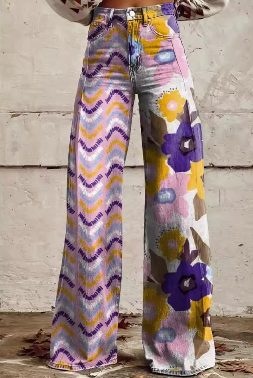 Isadora - Floral Summer Trousers
