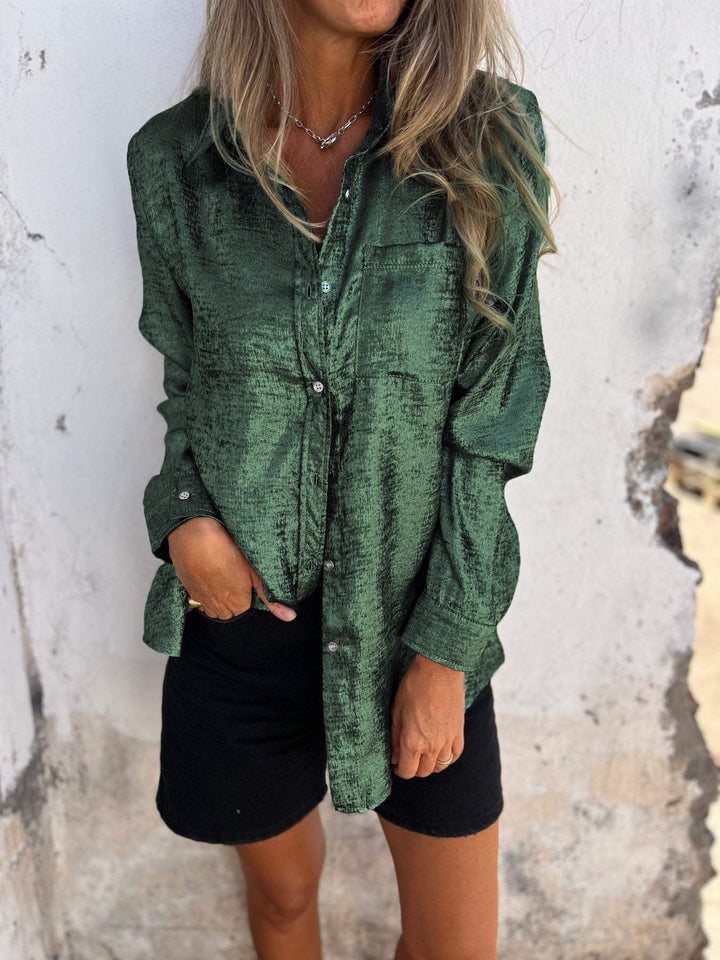 Louella - Elegant Shimmer Blouse
