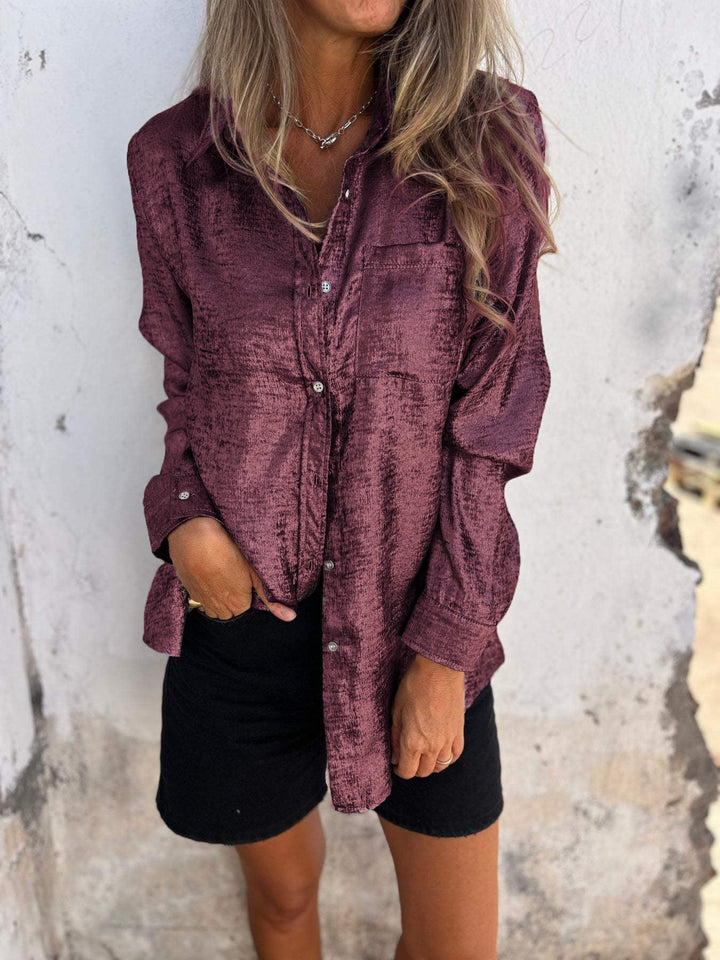 Louella - Elegant Shimmer Blouse