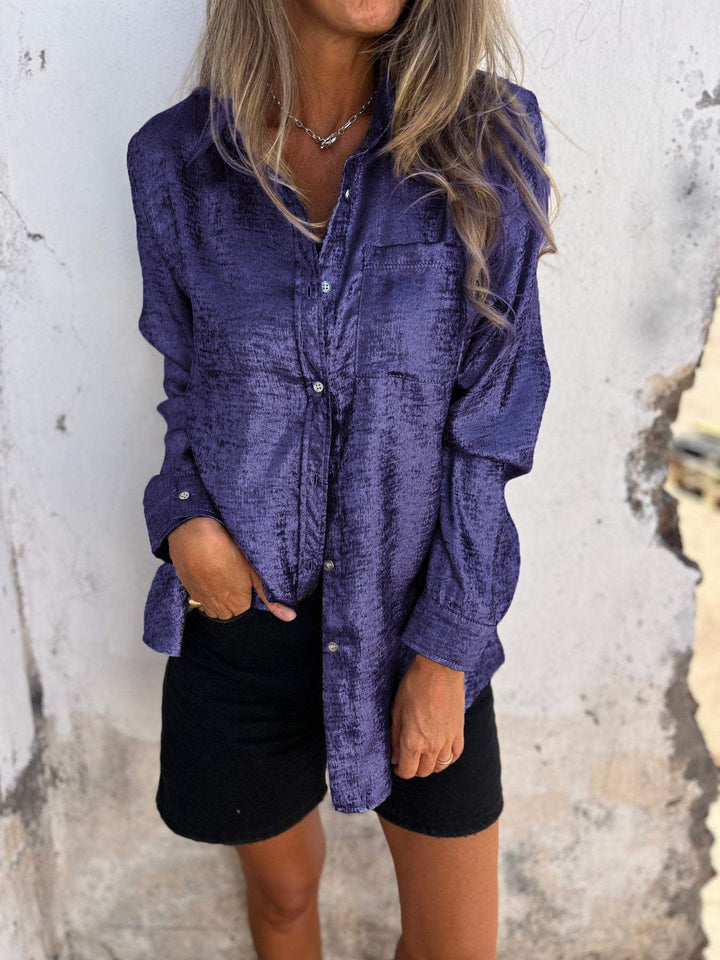 Louella - Elegant Shimmer Blouse