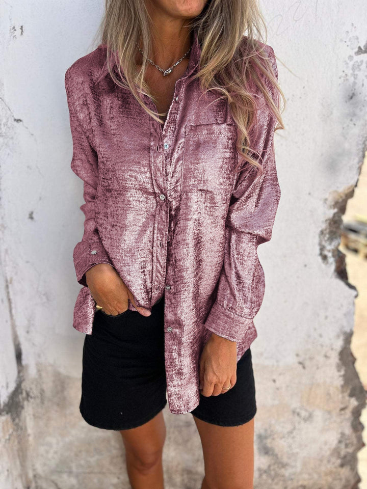 Louella - Elegant Shimmer Blouse