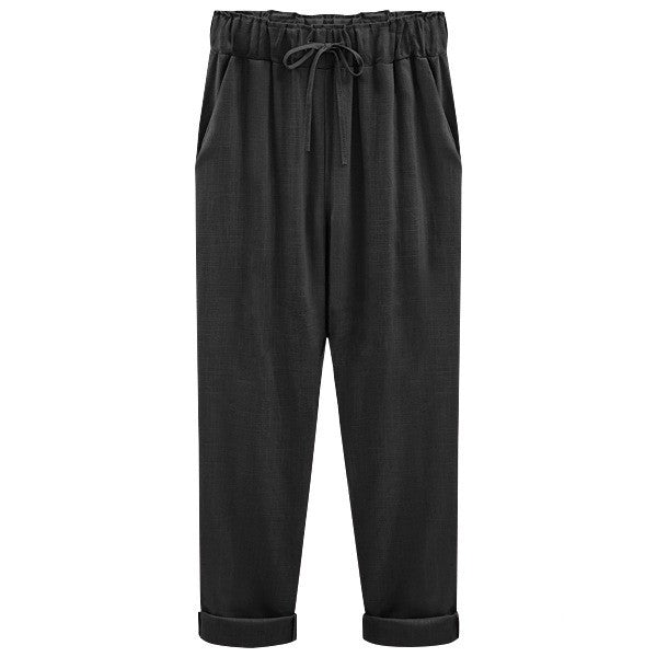 LUISA | Summer Linen-Cotton Pants for Women