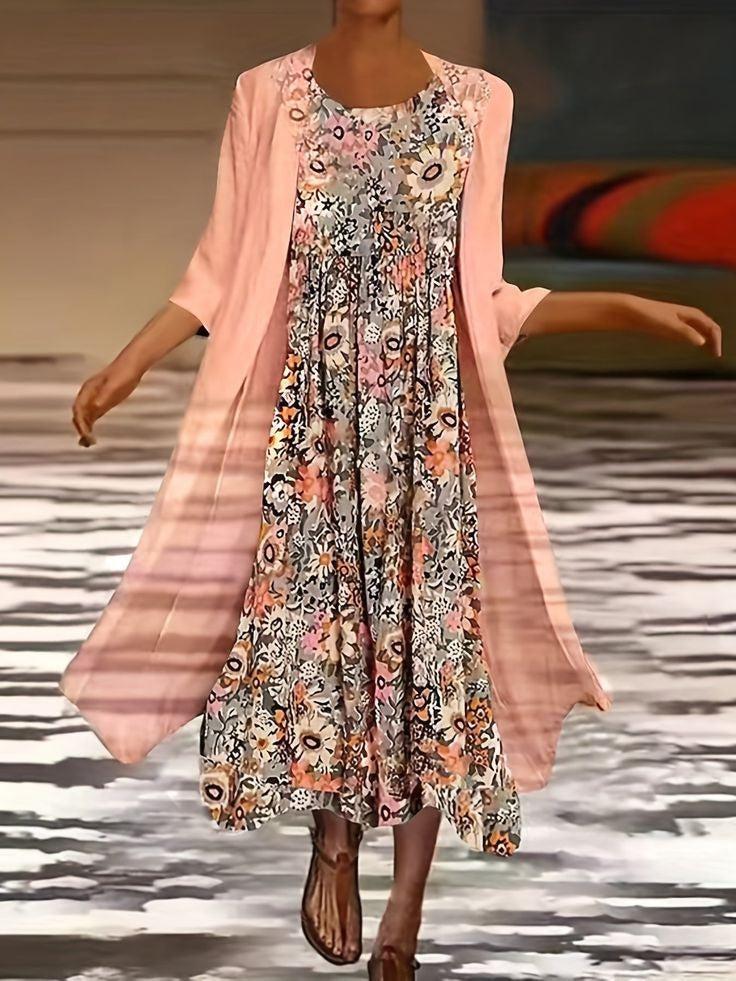 Essie - Floral Boho Dress