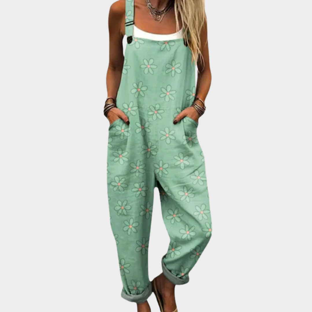 Ivy | Relaxed Printed Jumpsuit