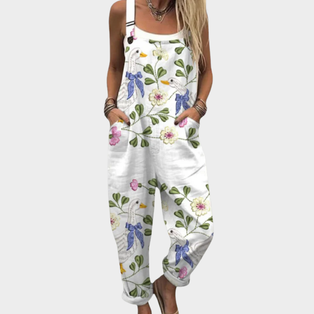 Eveline | Relaxed Printed Jumpsuit