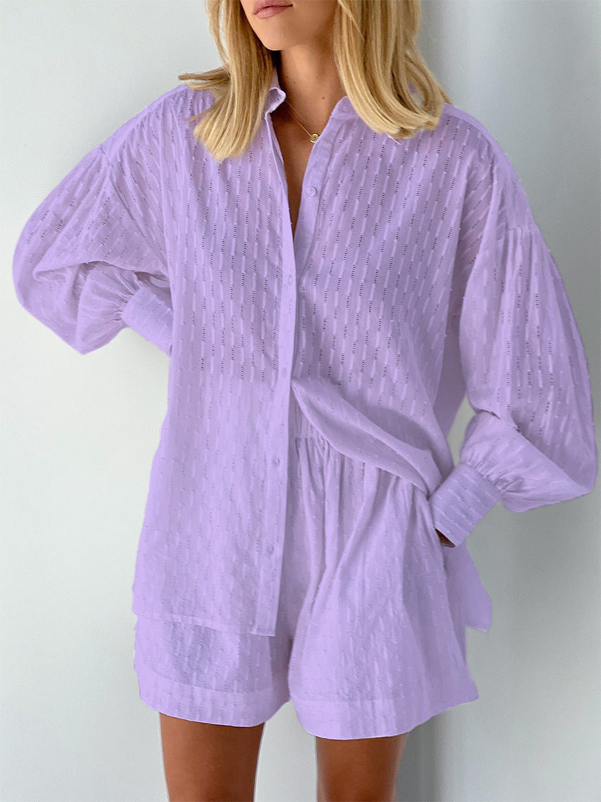 Elizabeth - Lightweight Shirt and Shorts Ensemble