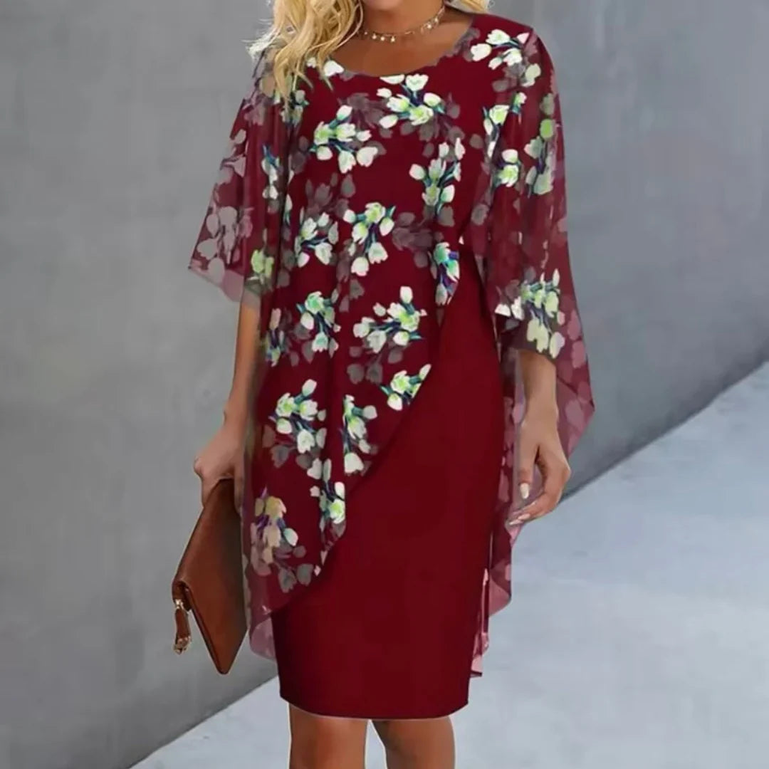Tiana - Printed Elegant Dress