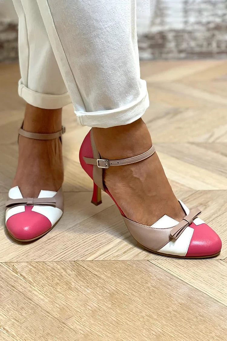 Daisy™ | Cute Detailed Bow Heels