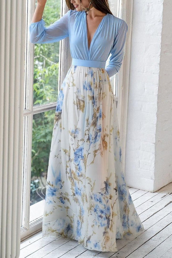Penelope™ | Beautiful Maxi Dress with Floral Print
