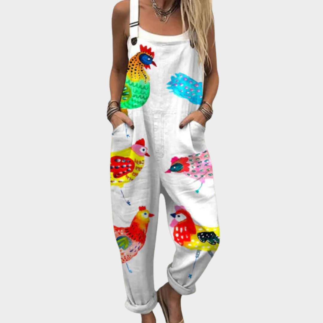 Nancy | Relaxed Printed Jumpsuit
