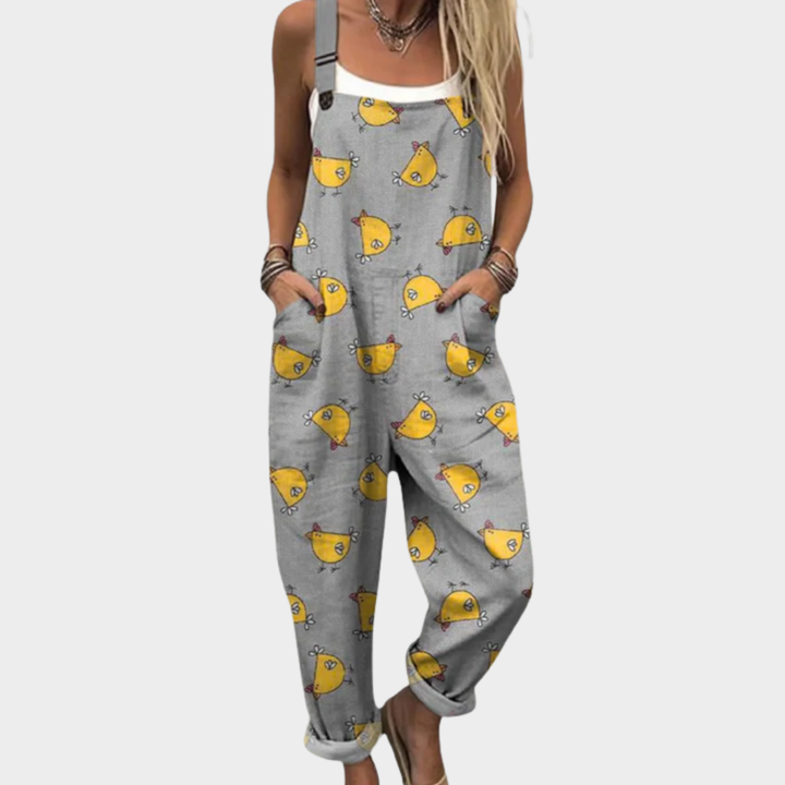 Rose | Relaxed Printed Jumpsuit