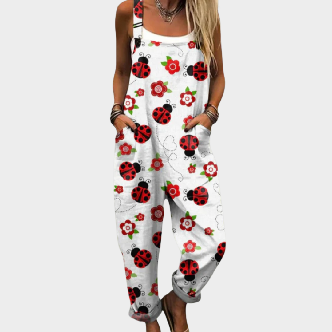 Mae | Relaxed Printed Jumpsuit
