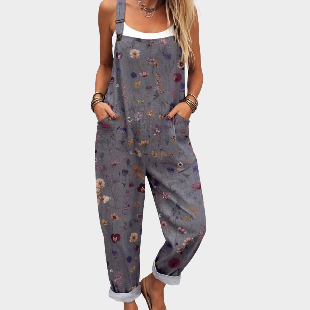 Margot | Relaxed Printed Jumpsuit