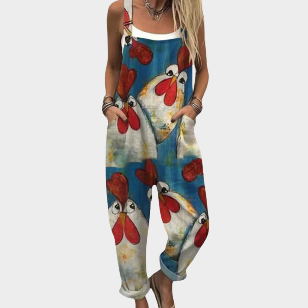 Grace | Relaxed Printed Jumpsuit
