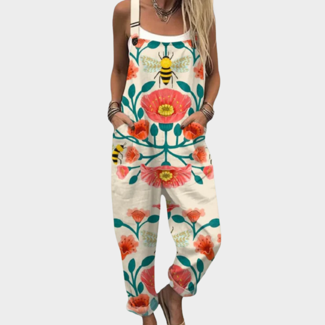 Diana | Relaxed Printed Jumpsuit