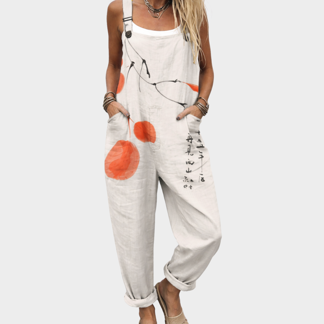 Flore | Relaxed Printed Jumpsuit