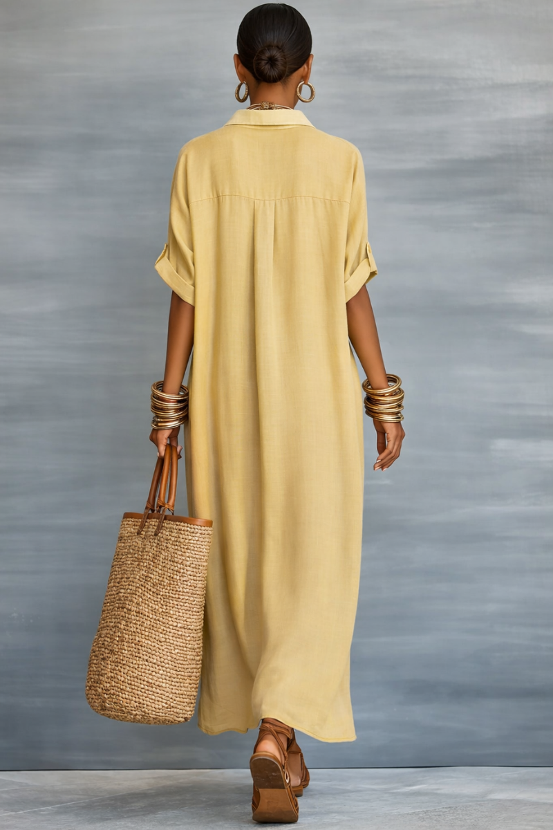 Manelle™ | Minimalist Maxi Dress