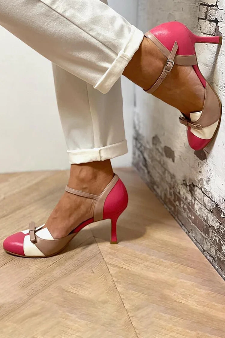 Daisy™ | Cute Detailed Bow Heels