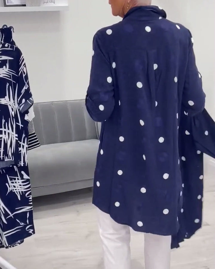 Rovery - Timeless Polka Dot Button-Up
