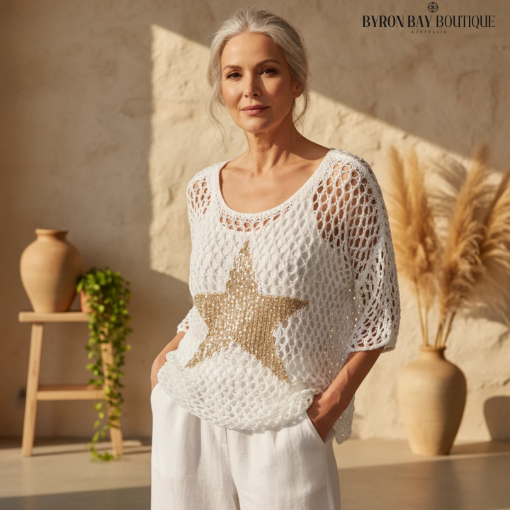 Zabrina - Celestial Knit Top