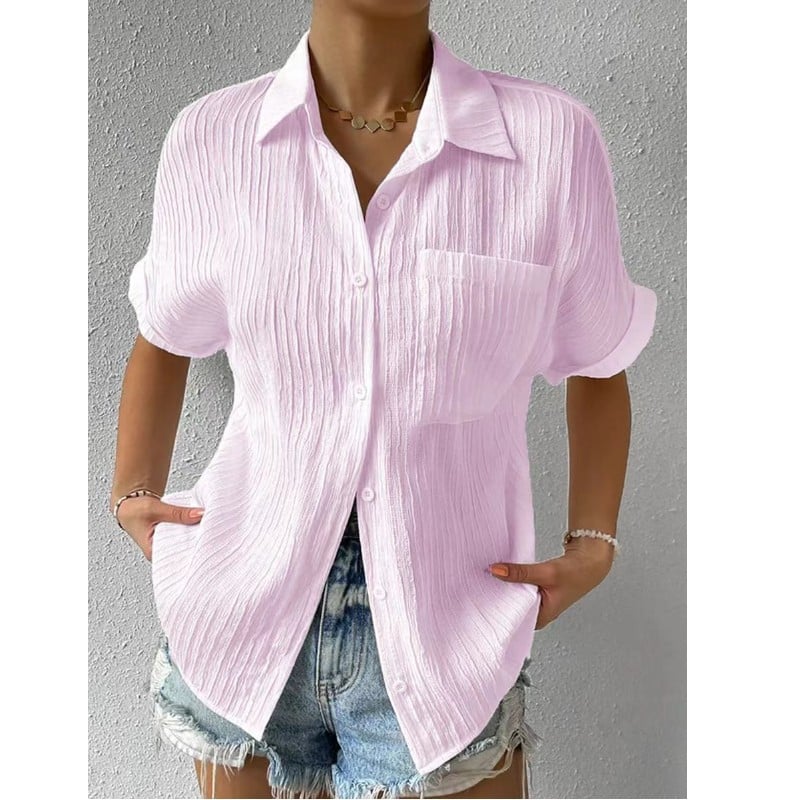 Norelia - Casual Textured Blouse