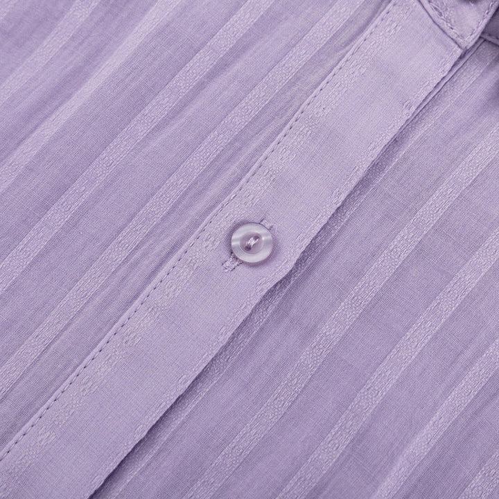Yselia - Lightweight Button-Up and Shorts Ensemble