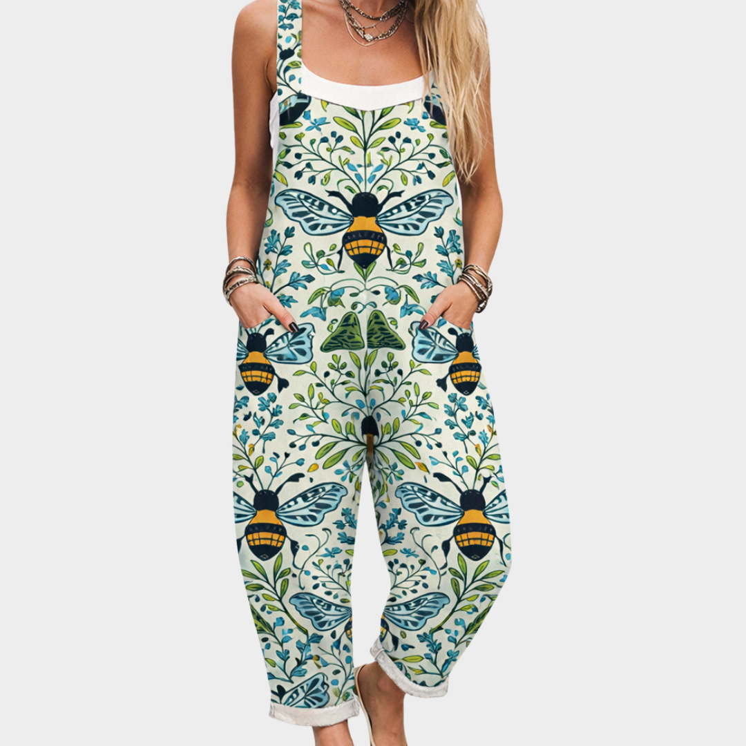 Julie | Relaxed Printed Jumpsuit