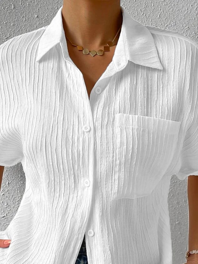 Norelia - Casual Textured Blouse
