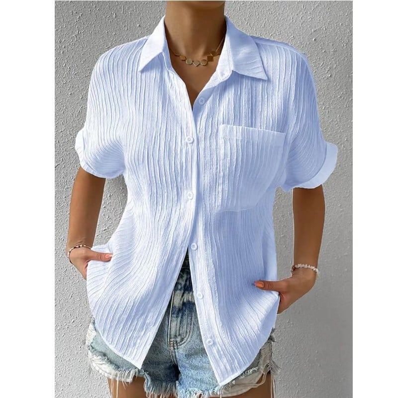 Norelia - Casual Textured Blouse