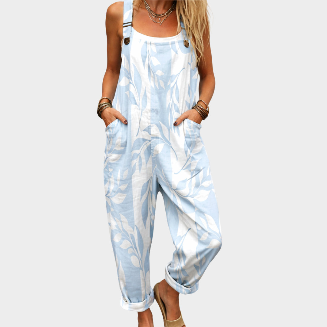 Frederique | Relaxed Printed Jumpsuit