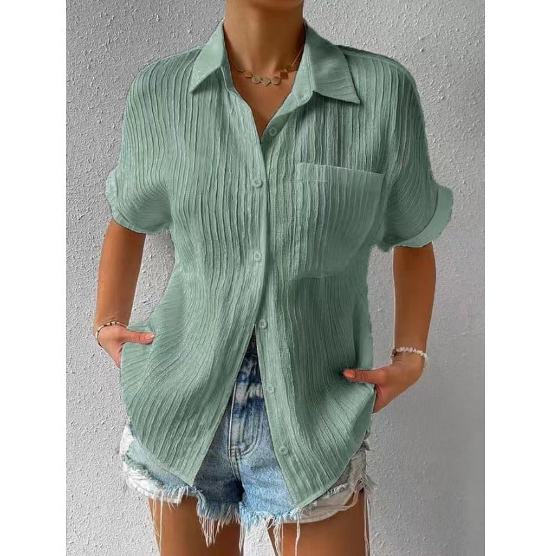 Norelia - Casual Textured Blouse