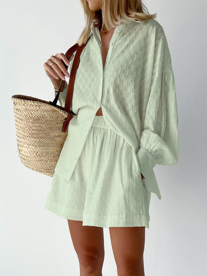 Elizabeth - Lightweight Shirt and Shorts Ensemble