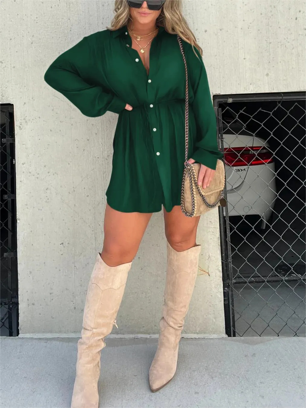 Fara - Chic Romper Dress