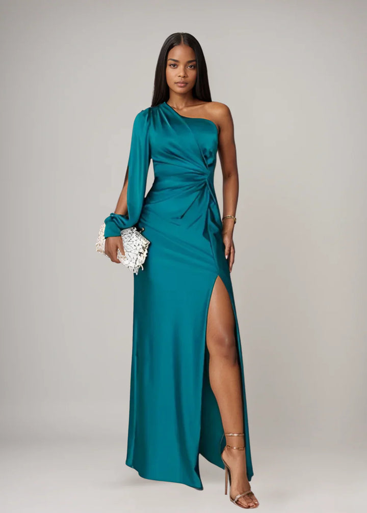 Alison - Elegant Slit Maxi Dress