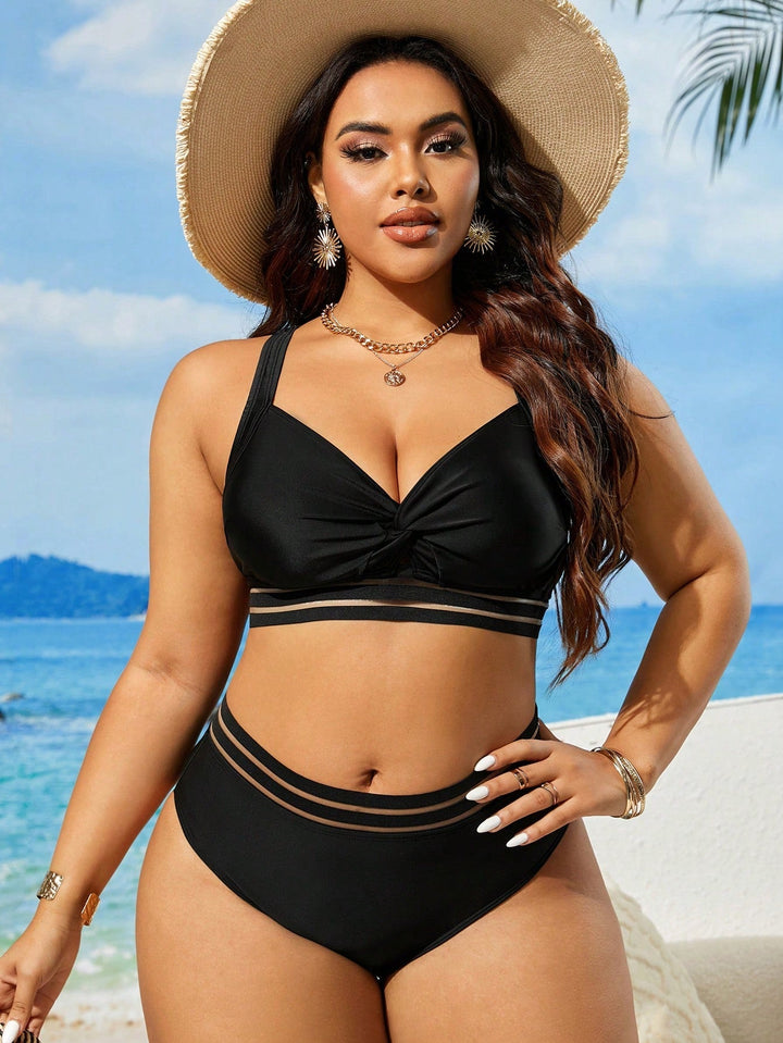 Plus Size Sabrina Bikini Set